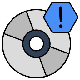 Dvd error icon