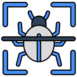 virusdetectie icoon