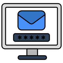 correo bloqueado icono