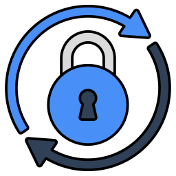 actualización de seguridad icono