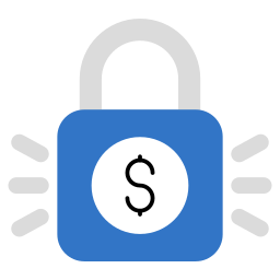 Financial security icon