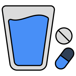 약을 복용 icon