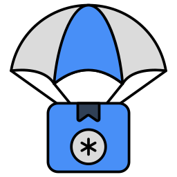entrega aerea icono