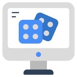 Dice game icon