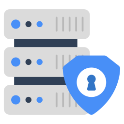 protección de base de datos icono