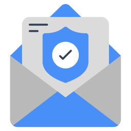 Secure mail icon