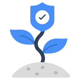 Plant safety icon