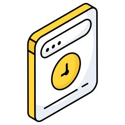 Website clock icon
