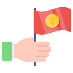 Флаг экономики иконка
