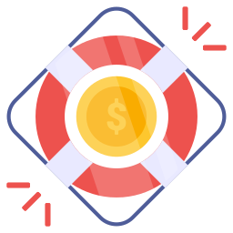 Rescue money icon