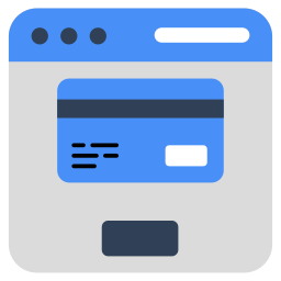 sitio web de pago icono