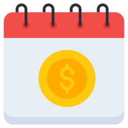 Payment schedule icon