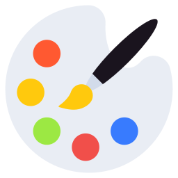 Paint palette icon