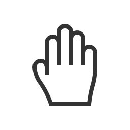 Hand icon