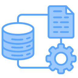 Data transformation icon