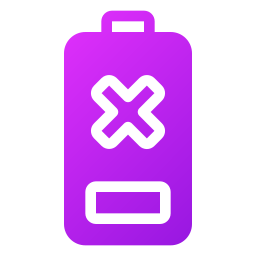 Battery error icon