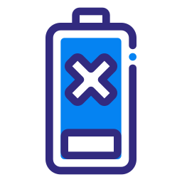 Battery error icon