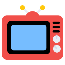 televisie tv icoon
