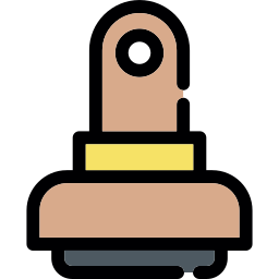 Rubber stamp icon