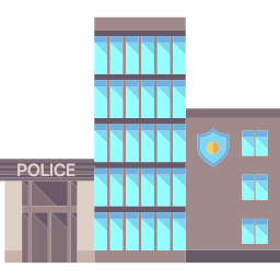 Полицейский участок иконка