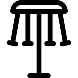 Swivel chair icon