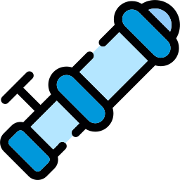 telescópio Ícone