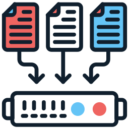 Data collecting icon