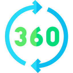 360-grad-feedback icon