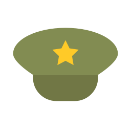 wojskowy ikona