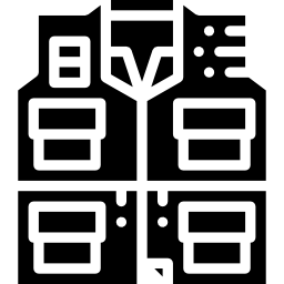 kamizelka wędkarska ikona