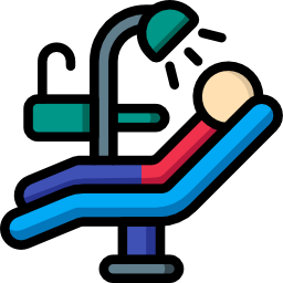 Dentist chair icon