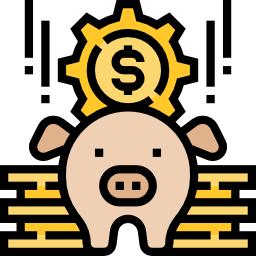 Piggy bank icon