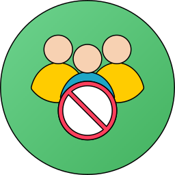 restricción icono