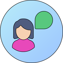 Chat bubble icon