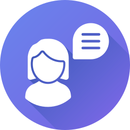 Chat bubble icon