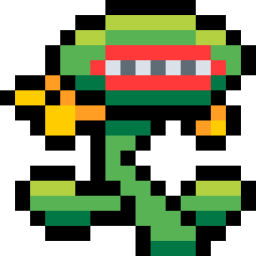 Plant monster icon