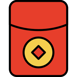 roter umschlag icon