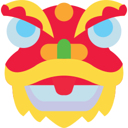 Lion dance icon