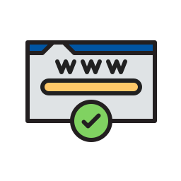 웹사이트 도메인 icon