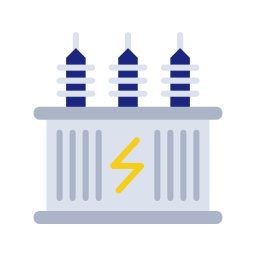 Current transformer icon