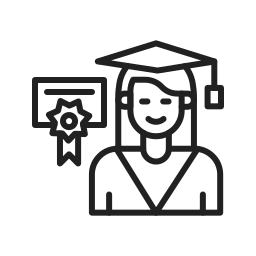 Graduation icon