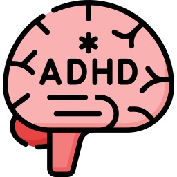 Attention deficit hyperactivity disorder icon
