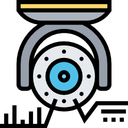 Surveillance camera icon