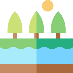 Canal river icon