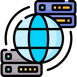 Глобальный сервер иконка
