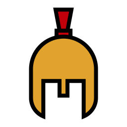 Knight helmet icon