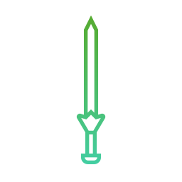 lang zwaard icoon