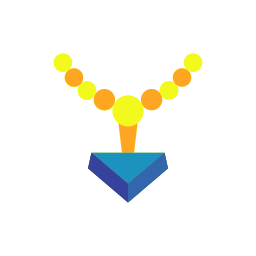 Diamond necklace icon