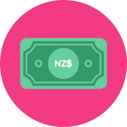 dolar nowozelandzki ikona
