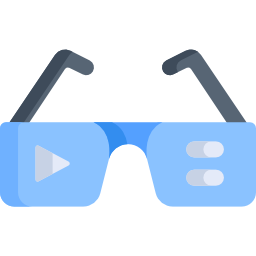 lunettes virtuelles Icône